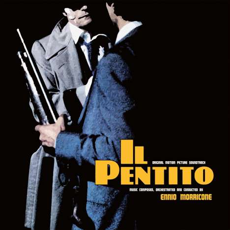 Ennio Morricone (1928-2020): Filmmusik: Il Pentito (The Repenter) (O.S.T.) (180g) (Limited Numbered Edition) (Silver &amp; Black Marbled Vinyl), LP