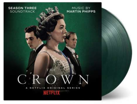 Filmmusik: The Crown Season 3 (180g) (Limited Numbered Edition) (Green Marbled Vinyl), LP