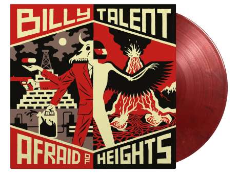 Billy Talent: Afraid Of Heights (180g) (Limited Numbered Edition) (Bloody Mary Colored Vinyl), 2 LPs