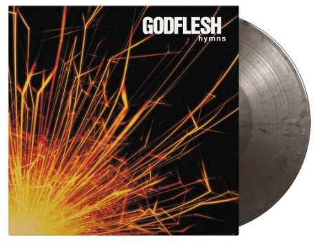Godflesh: Hymns (2013 remastered) (180g) (Limited Numbered 20th Anniversary Edition) (Silver &amp; Black Marbled Vinyl), 2 LPs