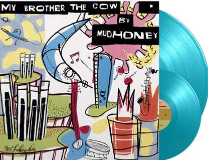 Mudhoney: My Brother The Cow (180g) (Limited Numbered Edition) (Turquoise Vinyl), 1 LP und 1 Single 7"
