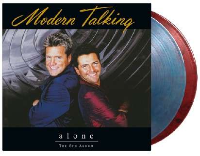 Modern Talking: Alone - The 8th Album (180g) (Limited Numbered Edition) (Blue Marbled &amp; Red Marbled Vinyl), 2 LPs