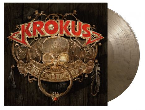 Krokus: Hoodoo (180g) (Limited Numbered Edition) (Black &amp; Gold Marbled Vinyl), LP