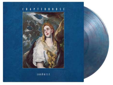 Chapterhouse: Sunburst EP (180g) (Limited Numbered Edition) (Crystal Clear, Red &amp; Blue Marbled Vinyl), Single 12"