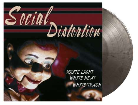 Social Distortion: White Light, White Heat, White Trash (180g) (Limited Numbered 25th Anniversary Edition) (Silver &amp; Black Marbled Vinyl), LP