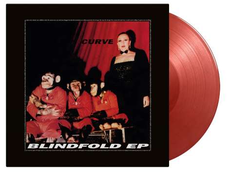 Curve: Blindfold EP (180g) (Limited Numbered Edition) (Red &amp; Black Marbled Vinyl), Single 12"