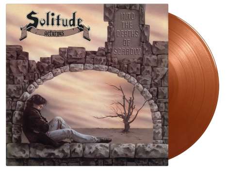 Solitude Aeturnus: Into The Depths Of Sorrow (180g) (Limited Numbered Edition) (Gold &amp; Orange Marbled Vinyl), LP
