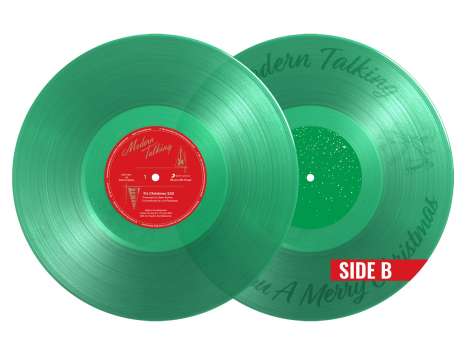 Modern Talking: It's Christmas (Limited 35th Anniversary Edition) (Translucent Green Vinyl) (X-Mas Card), Single 7"