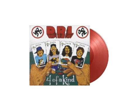 D.R.I.: Four Of A Kind (180g) (Limited Numbered Edition) (Red &amp; Black Marbled Vinyl), LP
