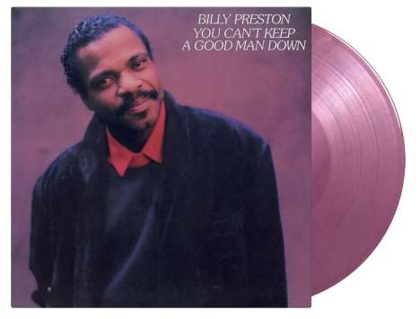 Billy Preston: You Can't Keep A Good Man Down (180g) (Limited Numbered Edition) (Pink &amp; Purple Marbled Vinyl), LP
