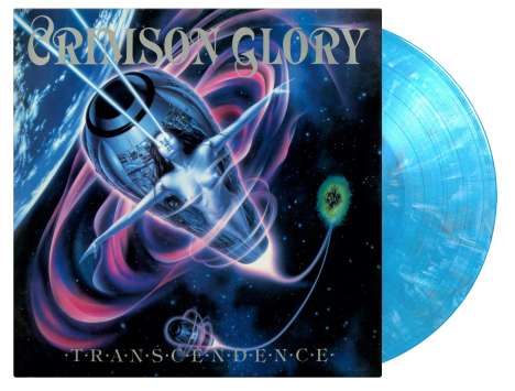 Crimson Glory: Transcendence (180g) (Limited Numbered Edition) (Cool Blue Vinyl), LP