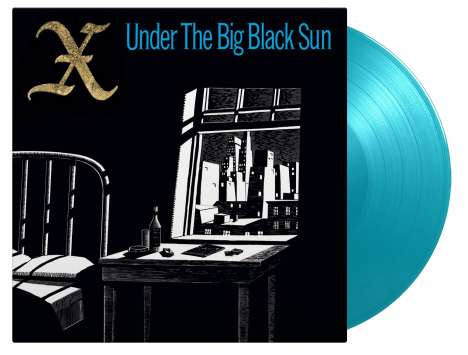 The X: Under The Big Black Sun (180g) (Limited Numbered Edition) (Turquoise Vinyl), LP