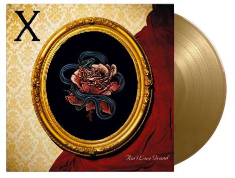 The X: Ain't Love Grand (180g) (Limited Numbered Edition) (Gold Vinyl), LP