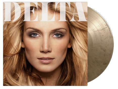 Delta Goodrem: Delta (180g) (Limited Numbered Edition) (Gold &amp; Black Marbled Vinyl), LP