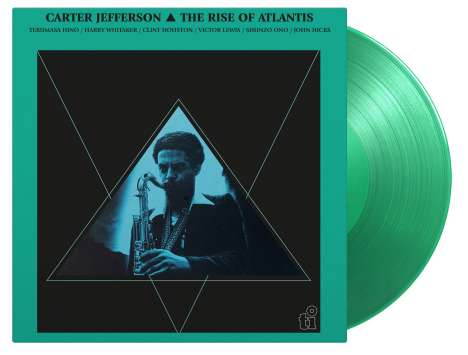 Carter Jefferson: The Rise Of Atlantis (180g) (Limited Numbered Edition) (Translucent Green Vinyl), LP