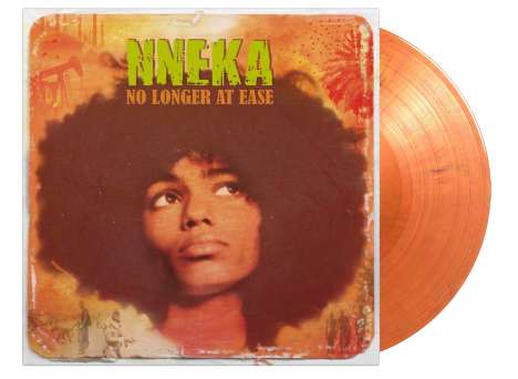 Nneka: No Longer At Ease (15th Anniversary) (180g) (Limited Numbered Edition) (Flaming Vinyl), 2 LPs