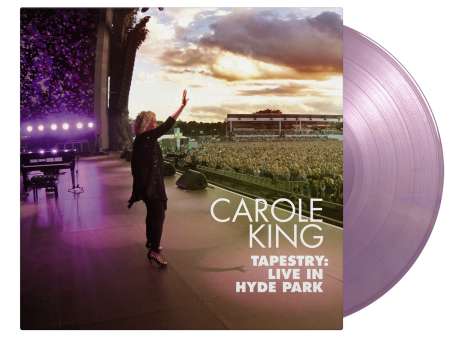 Carole King: Tapestry: Live In Hyde Park (180g) (Limited Numbered Edition) (Purple &amp; Gold Marbled Vinyl), 2 LPs