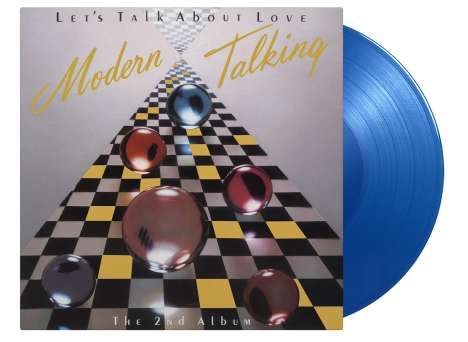 Modern Talking: Let's Talk About Love (The 2nd Album) (180g) (Limited Numbered Edition) (Translucent Blue Vinyl), LP