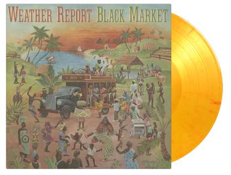 Weather Report: Black Market (180g) (Limited Numbered Edition) (Flaming Vinyl), LP