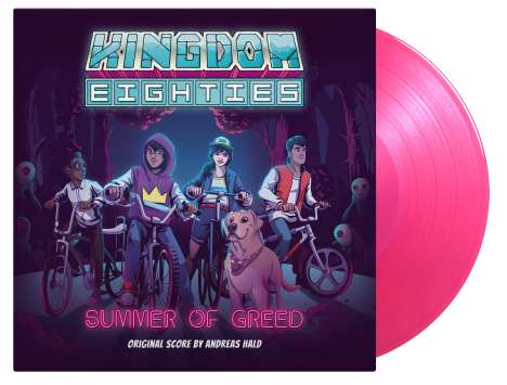 Filmmusik: Kingdom Eighties (Original Game Score by Andreas Hald) (180g) (Limited Numbered Edition) (Translucent Magenta Vinyl), 2 LPs
