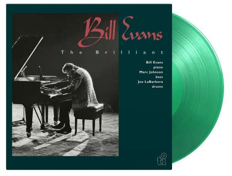 Bill Evans (Piano) (1929-1980): Brilliant (180g) (Limited Numbered Edition) (Translucent Green Vinyl), LP