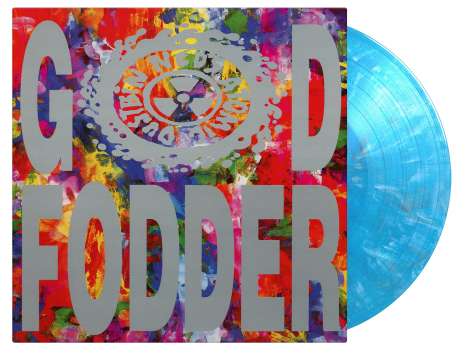 Ned's Atomic Dustbin: God Fodder (180g) (Limited Numbered Edition) (Translucent Blue, White &amp; Black Marbled Vinyl), LP