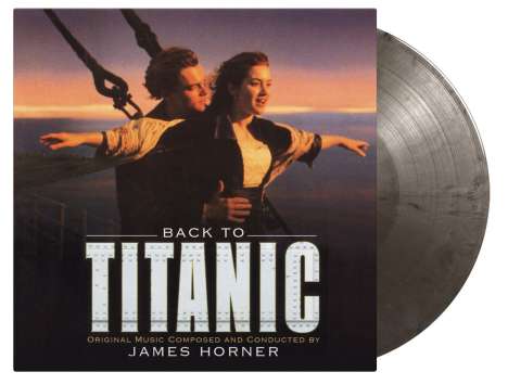 Filmmusik: Back To Titanic (25th Anniversary) (180g) (Limited Numbered Edition) (Silver &amp; Black Marbled Vinyl), 2 LPs