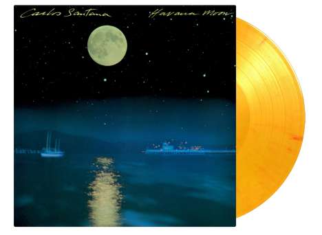 Carlos Santana: Havana Moon (40th Anniversary) (180g) (Limited Numbered Edition) (Yellow &amp; Red Marbled Vinyl), LP