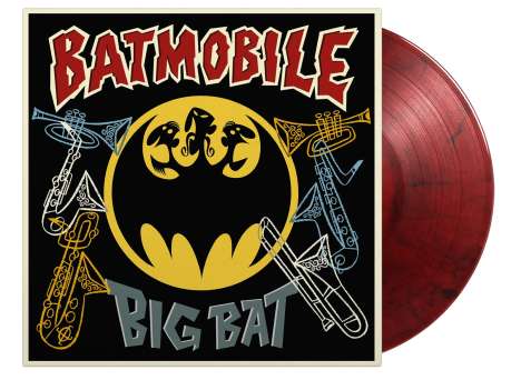 Batmobile: Big Bat (Limited Numbered Edition) (Dracula Translucent Vinyl), Single 10"
