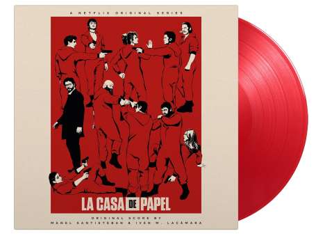 Filmmusik: La Casa De Papel (180g) (Limited Numbered Edition) (Red Vinyl), 2 LPs