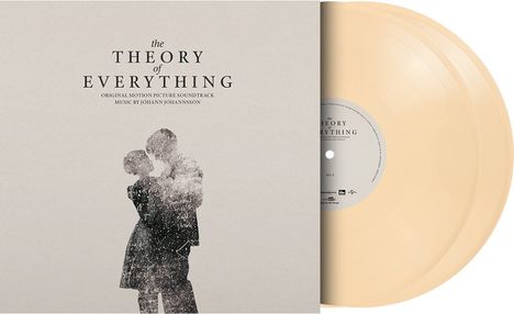 „The Theory of Everything“ steht groß, darunter „Original Motion Picture Soundtrack Music by Jóhann Jóhannsson“.