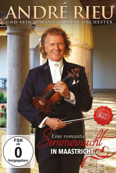 André Rieu (geb. 1949): Eine romantische Sommernacht in Maastricht, DVD