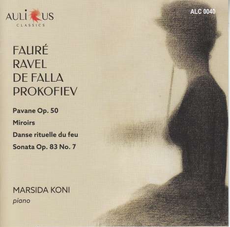 Marsida Koni - Faure / Ravel / De Falla / Prokofiev, CD
