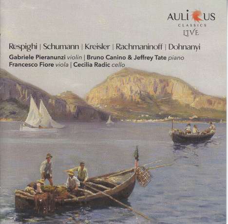 Gabriele Pieranunzi - Respighi / Schumann / Kreisler / Rachmaninoff / Dohnanyi, CD
