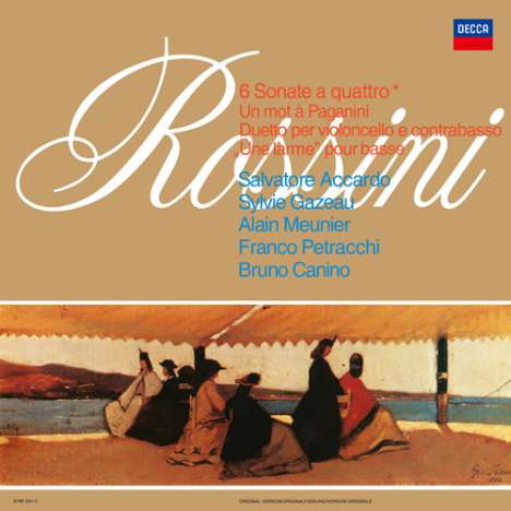 Gioacchino Rossini (1792-1868): Streichersonaten Nr.1-6 (180g), 2 LPs