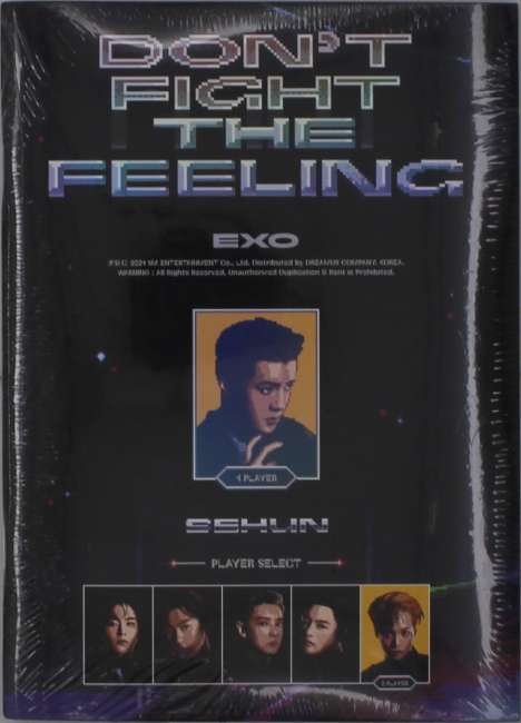 Exo: Don't Fight The Feeling, 1 CD und 1 Zeitschrift