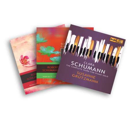 Susanne Grützmann - Werke von Clara und Robert Schumann (Exklusivset für jpc), 6 CDs