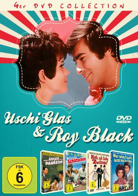 Uschi Glas &amp; Roy Black, 4 DVDs