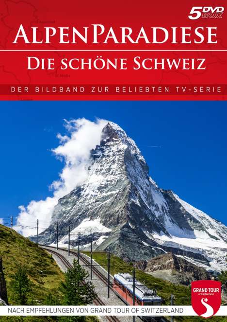 Alpenparadiese - Die schöne Schweiz, 5 DVDs