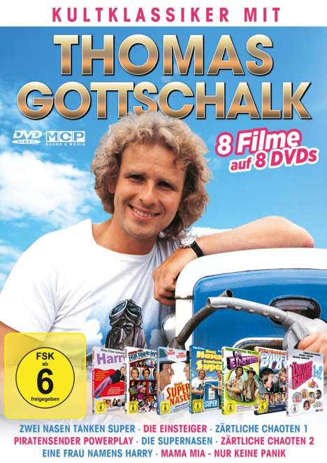 Thomas Gottschalk - Kultklassiker, 8 DVDs