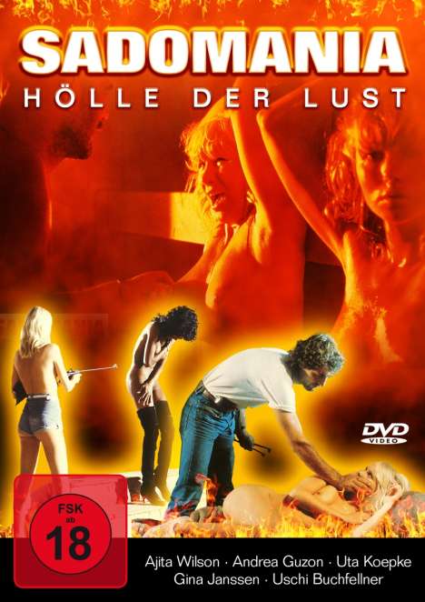 Sadomania - Hölle der Lust, DVD