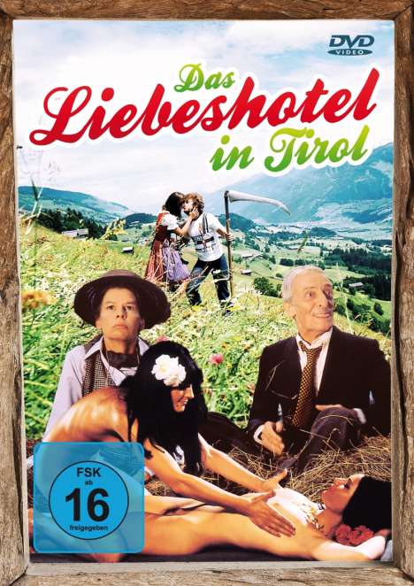 Das Liebeshotel in Tirol, DVD