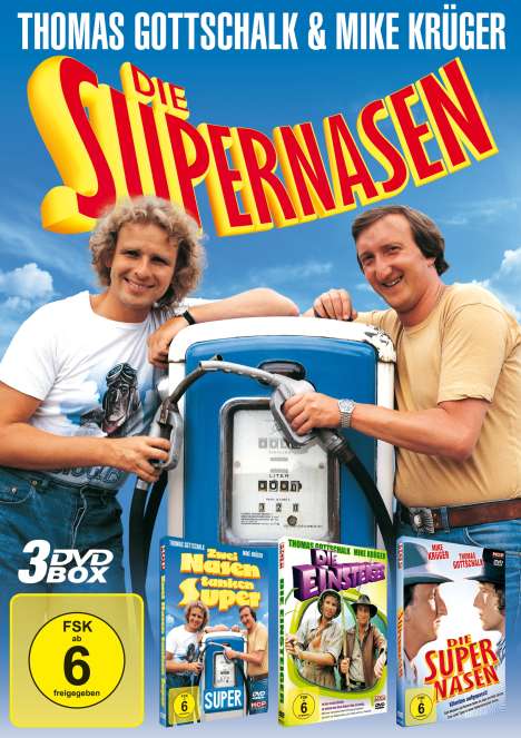 Die Supernasen, 3 DVDs