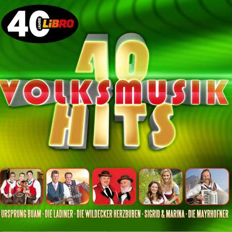 40 Volksmusik Hits, 2 CDs