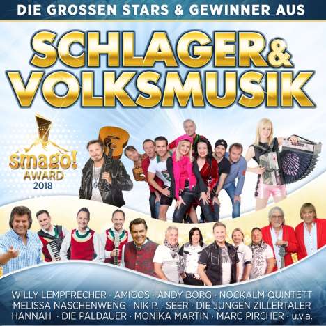 Die großen Stars &amp; Gewinner aus Schlager und Volksmusik, CD