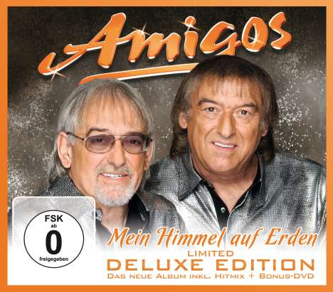 Die Amigos: Mein Himmel auf Erden (Limited Deluxe Edition), 1 CD und 1 DVD