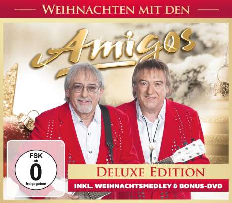 Die Amigos: Weihnachten mit den Amigos (Deluxe Edition) (CD + DVD), 2 CDs