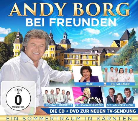 Andy Borg bei Freunden, 1 CD und 1 DVD