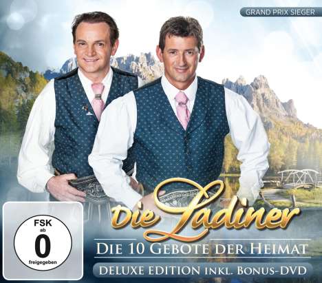 Die Ladiner: Die 10 Gebote der Heimat (Deluxe-Edition), 1 CD und 1 DVD
