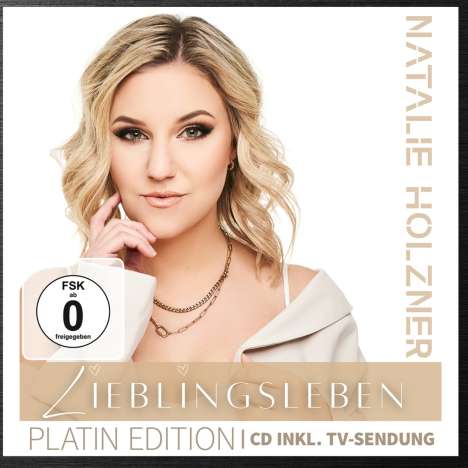 Natalie Holzner: Lieblingsleben (Platin Edition inkl. TV-Sendung), 1 CD und 1 DVD